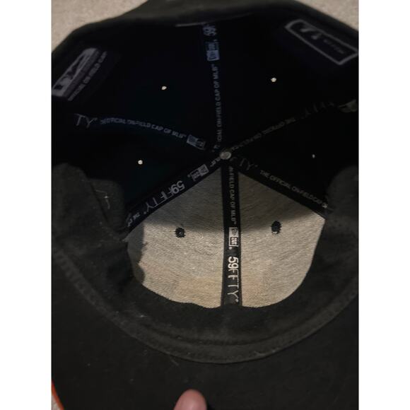 Orioles Hat New Era Cool Base Fitted 7 1/4 Baseball Cap Embroidered Made in USA - Picture 9 of 11